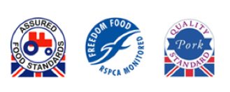 Food Hygiene and food quality logos